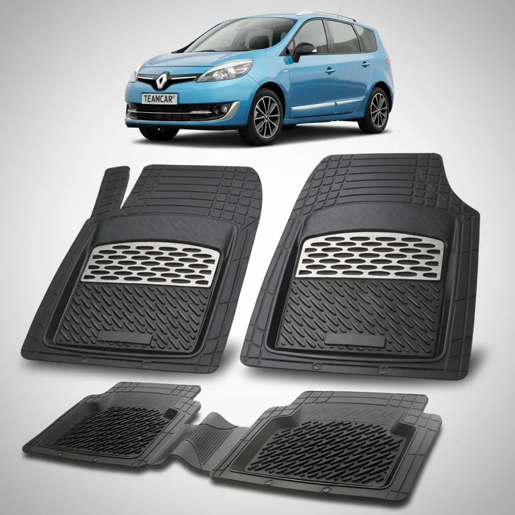 Covorase Renault Grand Scenic III 3 MPV (Long) Compatibile 2013-2016 | Silver
