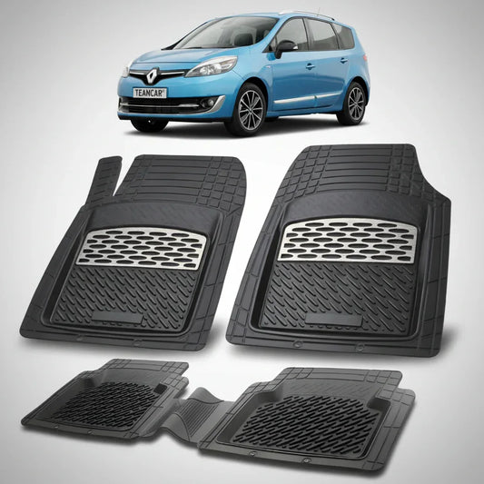 Covorase Renault Grand Scenic III 3 MPV (Long) Compatibile 2013-2016 | Silver