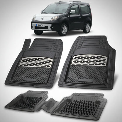Covorase Renault Kangoo II 1 Be Bop (Scurt) Compatibile 2009-2012 | Silver