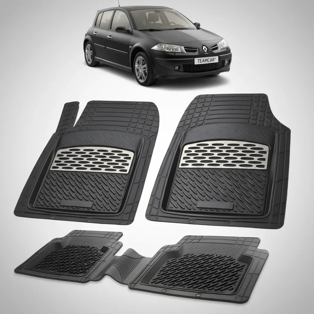 Covorase Renault Megane II 2 Hatchback Compatibile 2006-2009 | Silver
