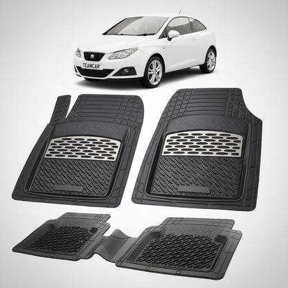 Covorase Seat Ibiza Hatchback 3 Usi Compatibile 2008-2012 | Silver