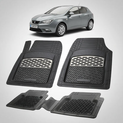 Covorase Seat Ibiza Hatchback 5 Usi Facelift Compatibile 2012-2015 | Silver