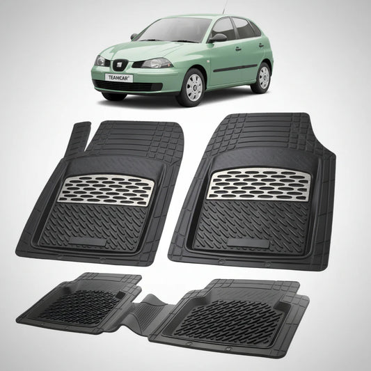 Covorase Seat Ibiza Hatchback Mk3 Compatibile 2002-2008 | Silver