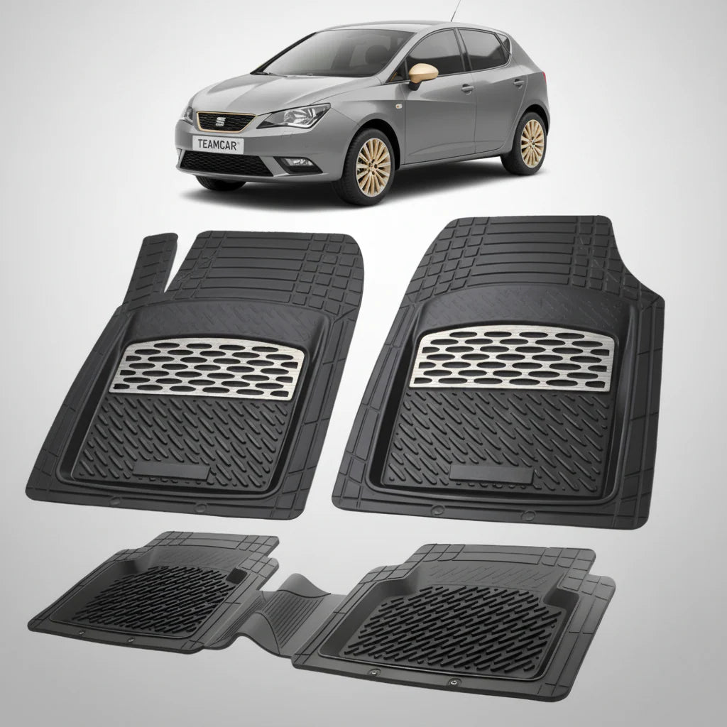 Covorase Seat Ibiza Hatchback Mk4 Compatibile 2008-2017 | Silver