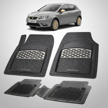 Covorase Seat Ibiza Hatchback Mk4 Compatibile 2008-2017 | Silver