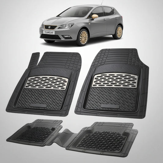 Covorase Seat Ibiza Hatchback Mk4 Compatibile 2008-2017 | Silver