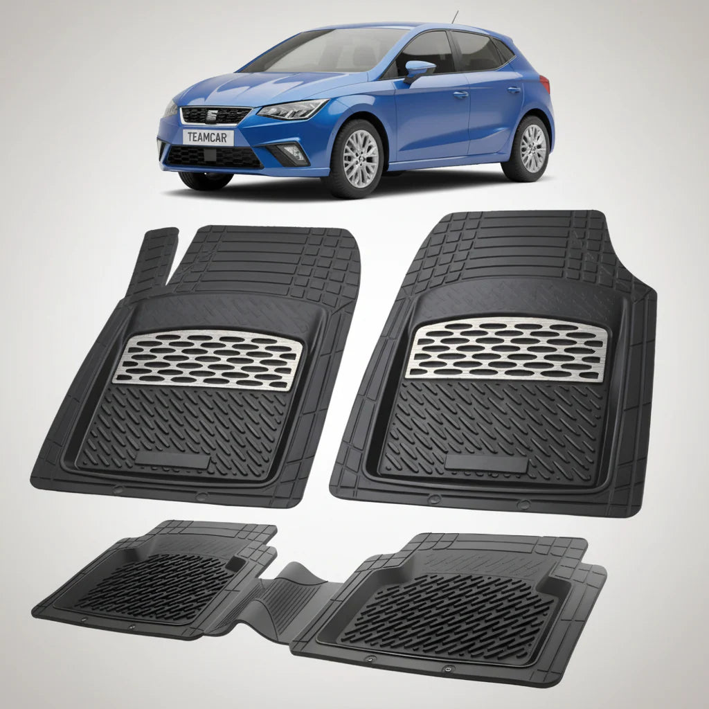 Covorase Seat Ibiza Hatchback Mk5 Compatibile 2017+ | Silver