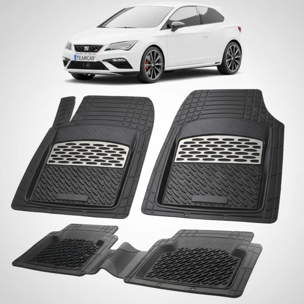Covorase Seat Leon Hatchback 3 Usi Facelift Compatibile 2017-2020 | Silver