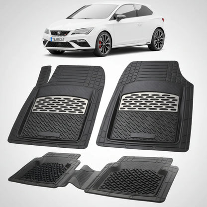 Covorase Seat Leon Hatchback 3 Usi Facelift Compatibile 2017-2020 | Silver