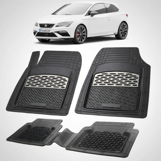Covorase Seat Leon Hatchback 3 Usi Facelift Compatibile 2017-2020 | Silver