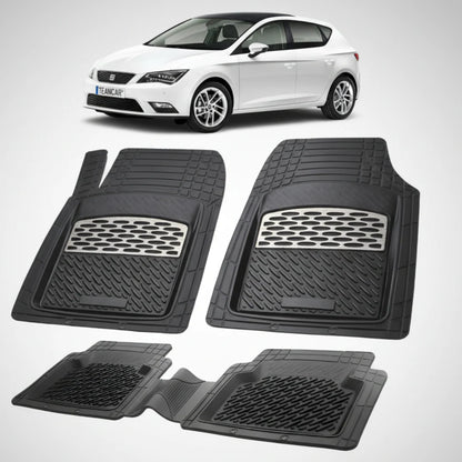 Covorase Seat Leon Hatchback 5 Usi Facelift 2 Compatibile 2012-2013 | Silver