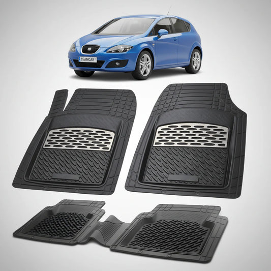 Covorase Seat Leon Hatchback 5 Usi Facelift Compatibile 2009-2012 | Silver