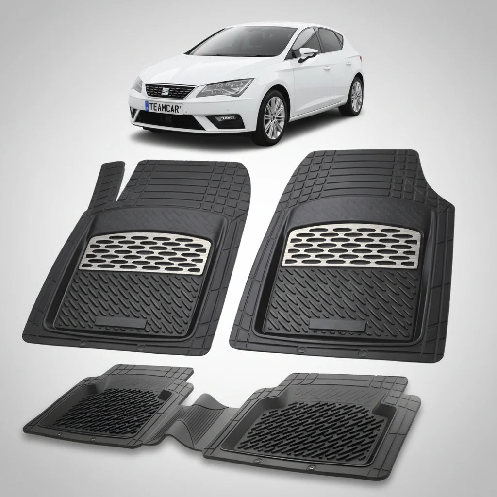 Covorase Seat Leon Hatchback 5 Usi Facelift Compatibile 2017-2020 | Silver