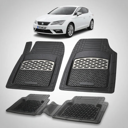 Covorase Seat Leon Hatchback 5 Usi Facelift Compatibile 2017-2020 | Silver