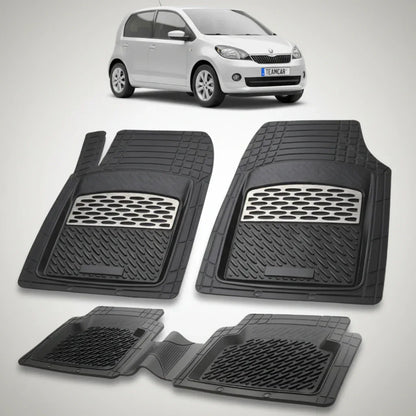 Covorase Skoda Citigo I Compatibile Hatchback 2011-2017 | Silver