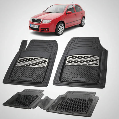 Covorașe Skoda Fabia I Hatchback 1999-2007 | Silver Edition – TeamCar®