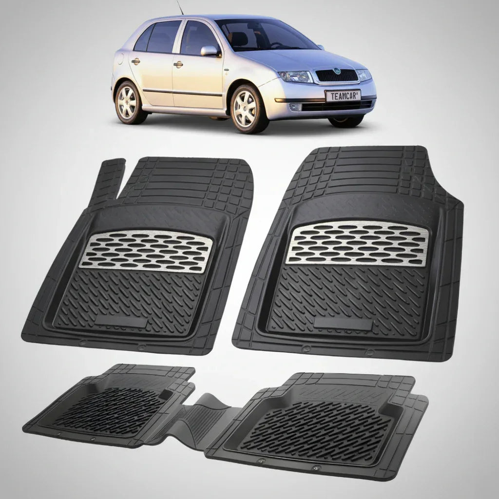 Covorașe Skoda Fabia I 1999-2007 | Silver Edition – TeamCar®