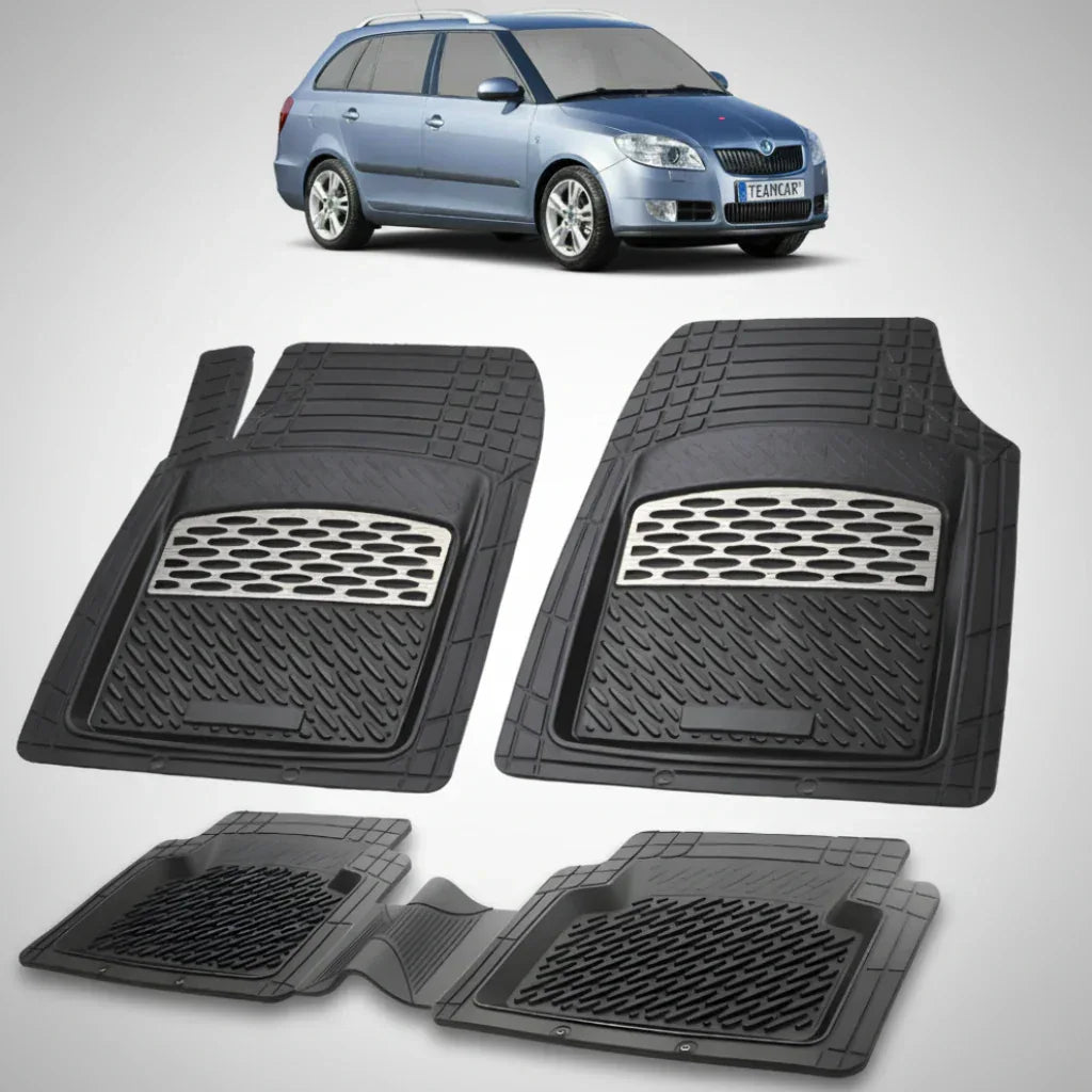 Covorașe Skoda Fabia II Combi 2007-2014 | Silver Edition – TeamCar®