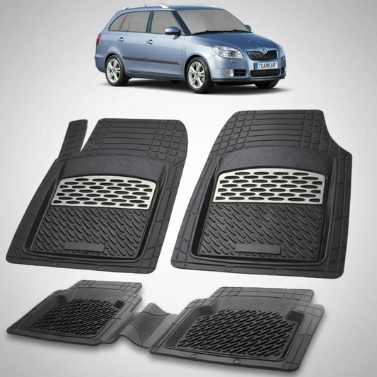 Covorașe Skoda Fabia II Combi 2007-2014 | Silver Edition – TeamCar®