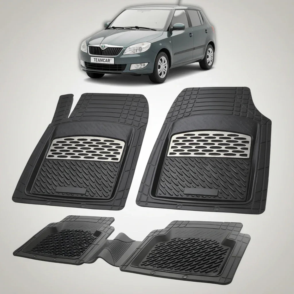 Covorașe Skoda Fabia II Hatchback 2007-2014 | Silver Edition – TeamCar®