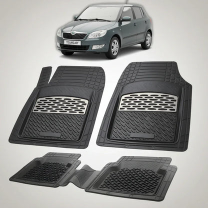 Covorașe Skoda Fabia II Hatchback 2007-2014 | Silver Edition – TeamCar®