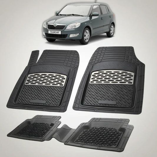 Covorașe Skoda Fabia II Hatchback 2007-2014 | Silver Edition – TeamCar®