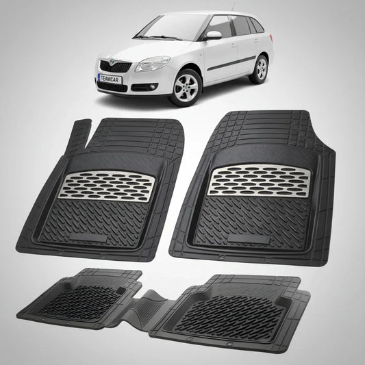 Covorașe Skoda Fabia II 2007-2014 | Silver Edition – TeamCar®