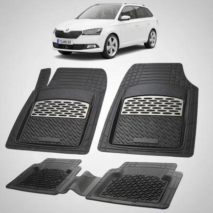 Covorașe Skoda Fabia III Combi Facelift 2018-2021 | Silver Edition – TeamCar®