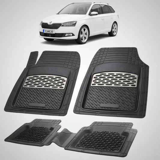 Covorașe Skoda Fabia III Combi Facelift 2018-2021 | Silver Edition – TeamCar®