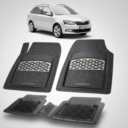 Covorașe Skoda Fabia III Combi 2014-2021 | Silver Edition – TeamCar®