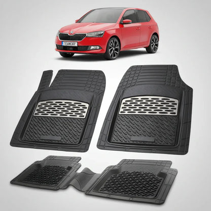 Covorașe Skoda Fabia III Hatchback Facelift 2018-2021 | Silver Edition – TeamCar®