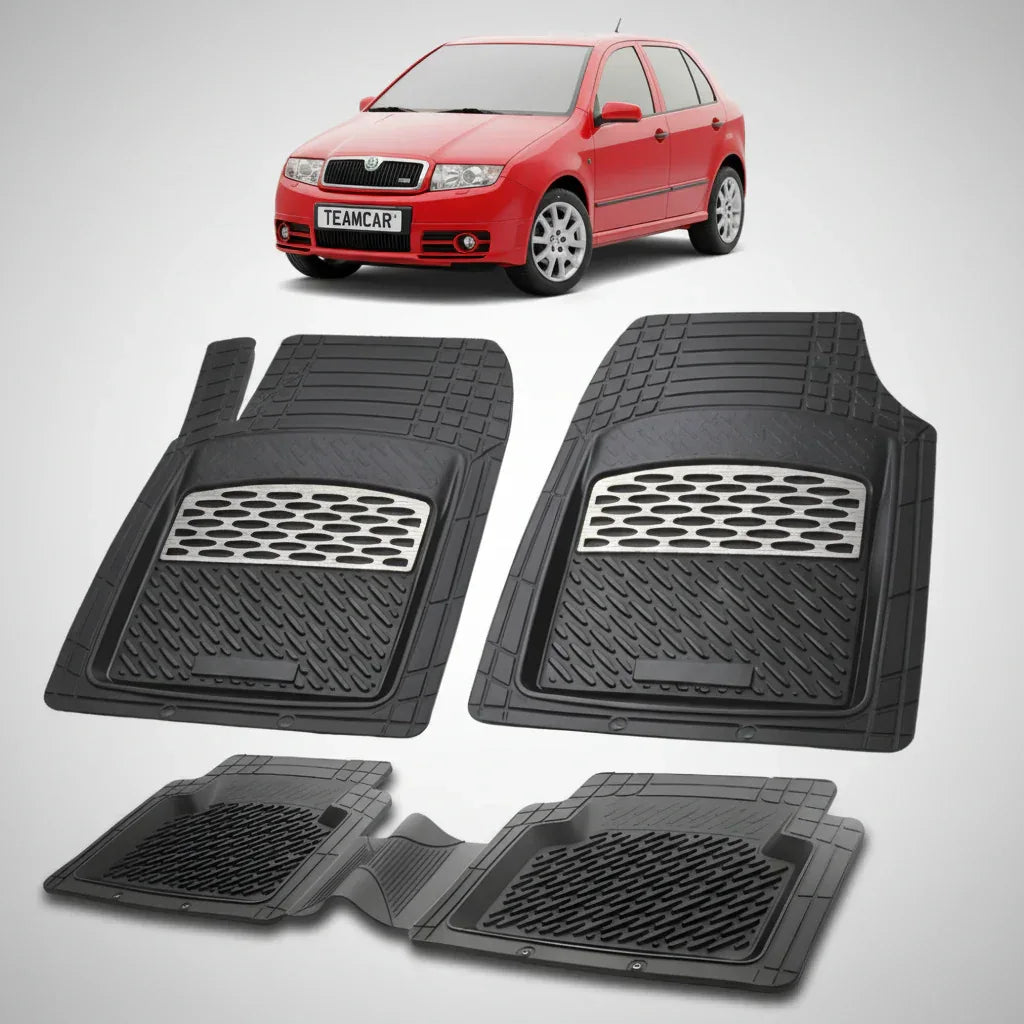 Covorașe Skoda Fabia I 2004-2007 | Silver Edition – TeamCar®