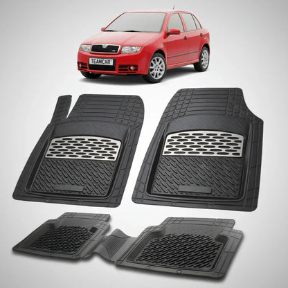 Covorașe Skoda Fabia I 2004-2007 | Silver Edition – TeamCar®