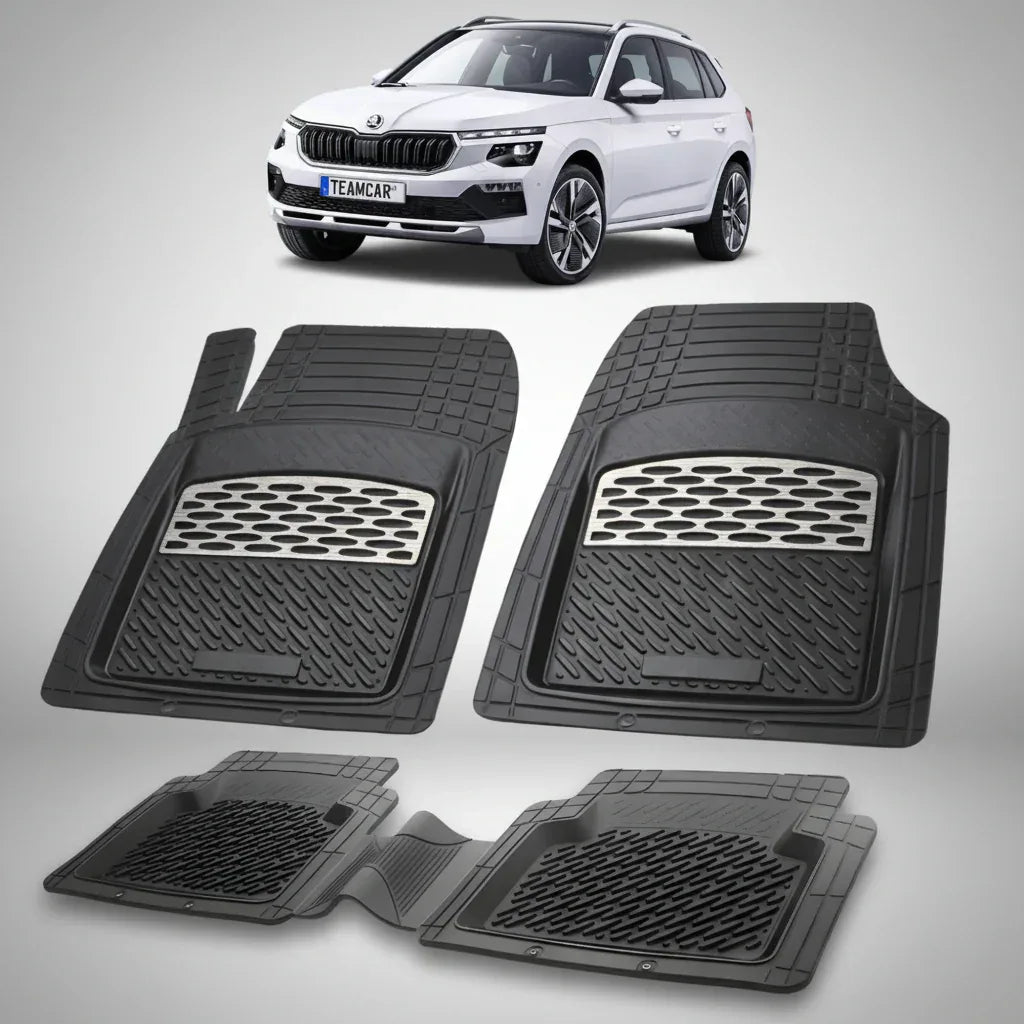 Covorașe Skoda Kamiq I 2019+ | Silver Edition – TeamCar®
