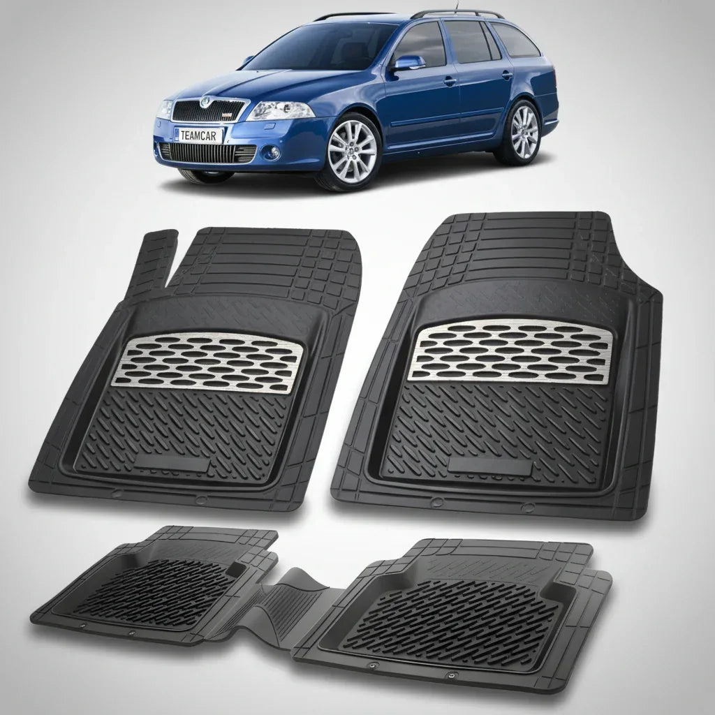 Covorașe Skoda Octavia II Combi 2004-2013 | Silver Edition – TeamCar®