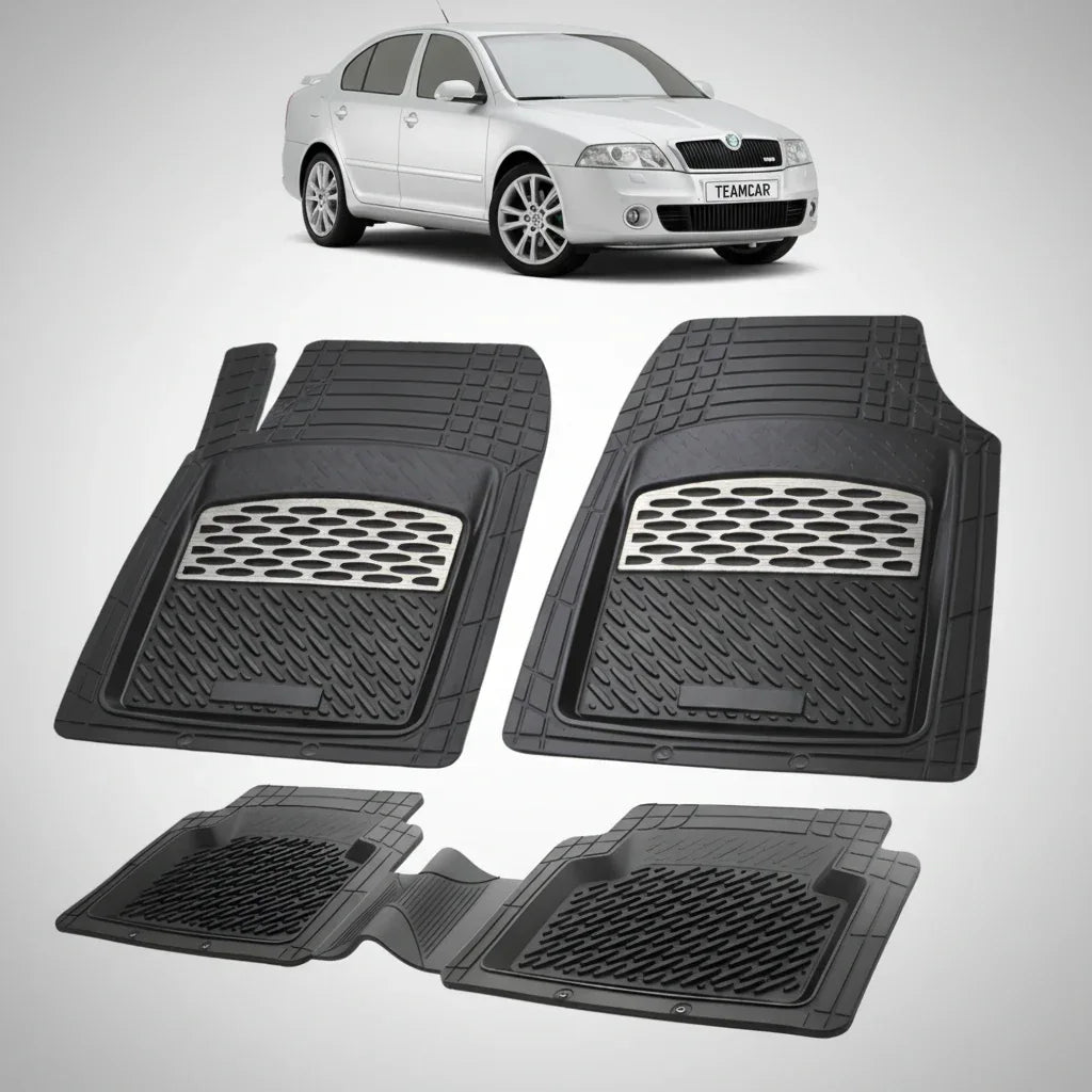 Covorașe Skoda Octavia II Sedan 2004-2013 | Silver Edition – TeamCar®