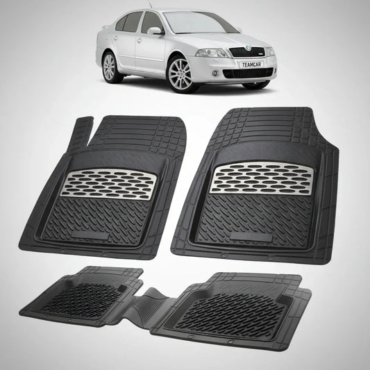 Covorașe Skoda Octavia II Sedan 2004-2013 | Silver Edition – TeamCar®