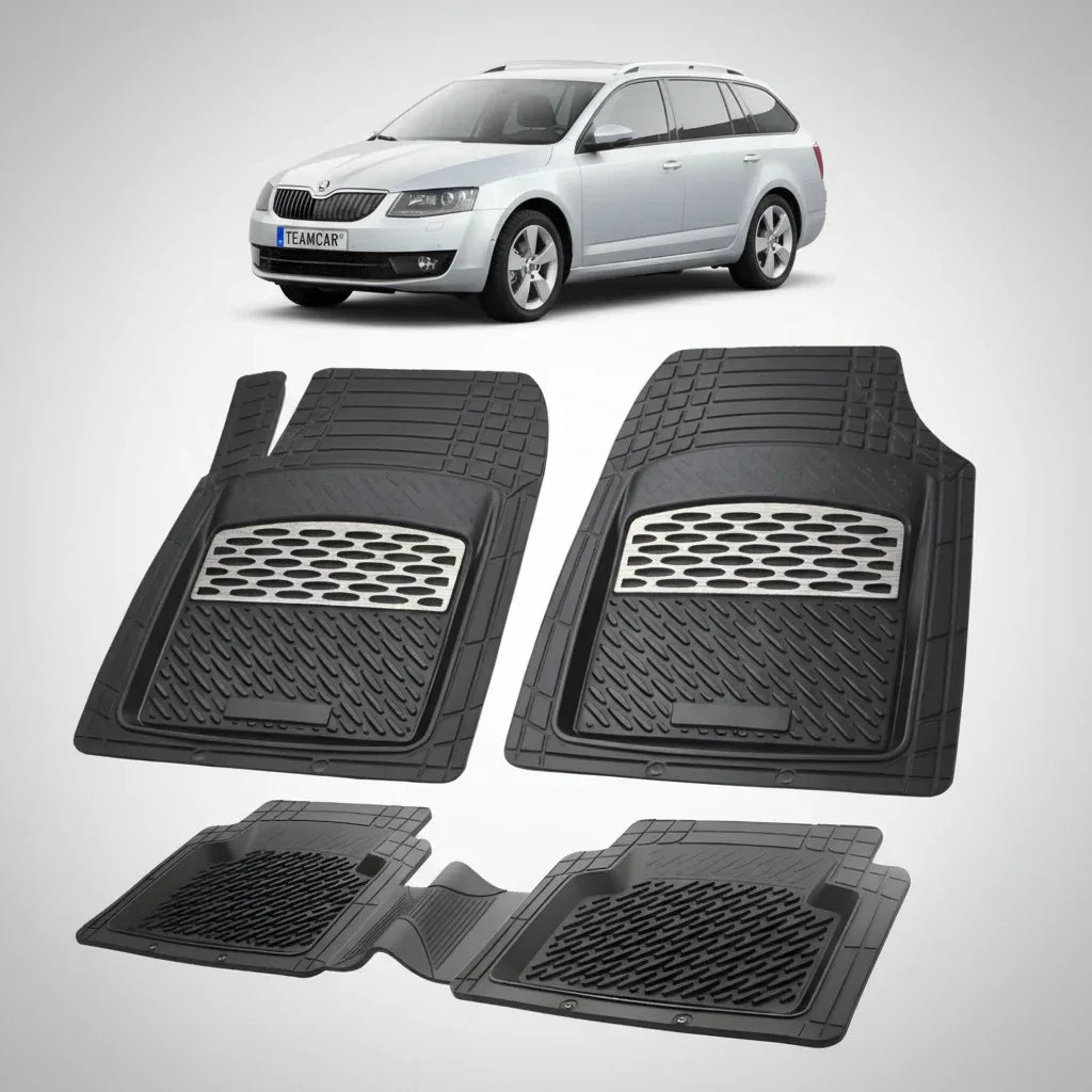 Covorașe Skoda Octavia III Combi 2013-2020 | Silver Edition – TeamCar®