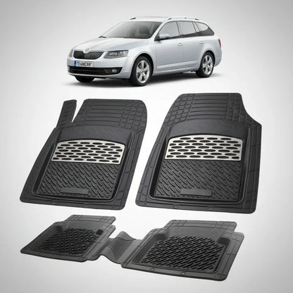 Covorașe Skoda Octavia III Combi 2013-2020 | Silver Edition – TeamCar®