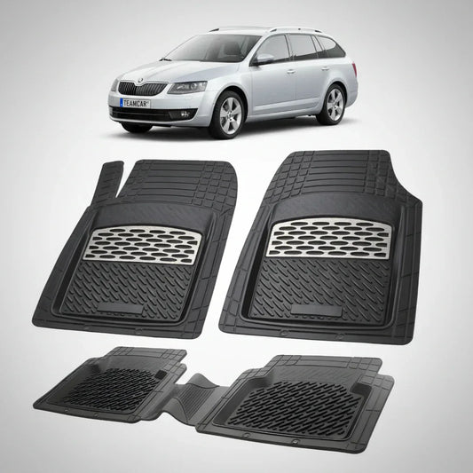 Covorașe Skoda Octavia III Combi 2013-2020 | Silver Edition – TeamCar®