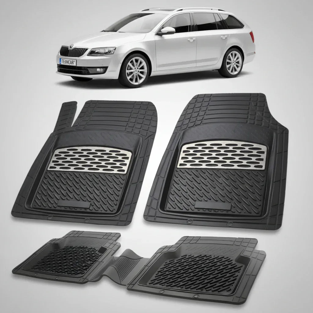 Covorașe Skoda Octavia III Combi 2013-2016 | Silver Edition – TeamCar®