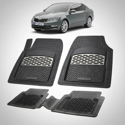 Covorașe Skoda Octavia III Sedan 2013-2020 | Silver Edition – TeamCar®