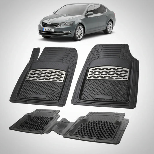 Covorașe Skoda Octavia III Sedan 2013-2020 | Silver Edition – TeamCar®