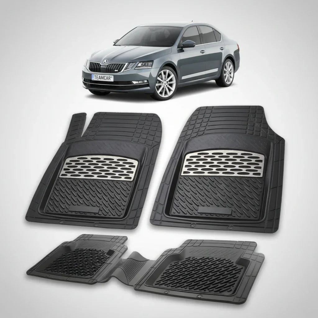 Covorașe Skoda Octavia III Sedan 2013-2020 | Silver Edition – TeamCar®