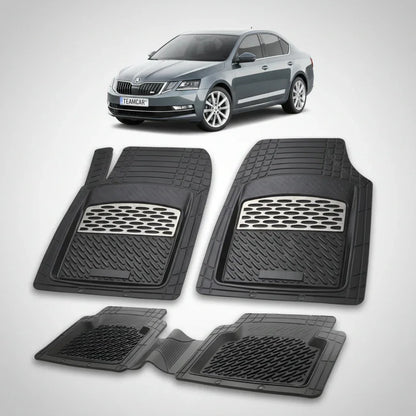 Covorașe Skoda Octavia III Sedan 2013-2020 | Silver Edition – TeamCar®