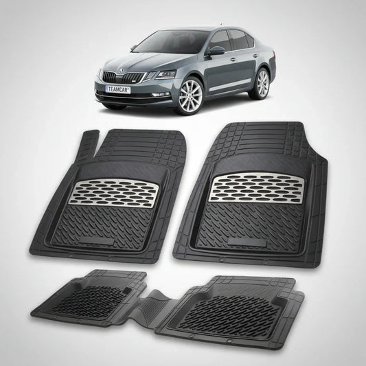Covorașe Skoda Octavia III Sedan 2013-2020 | Silver Edition – TeamCar®