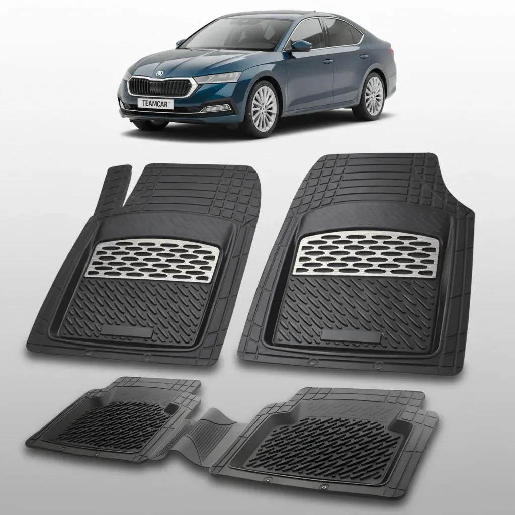 Covorașe Skoda Octavia IV Sedan 2019+ | Silver Edition – TeamCar®