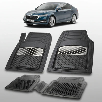 Covorașe Skoda Octavia IV Sedan 2019+ | Silver Edition – TeamCar®