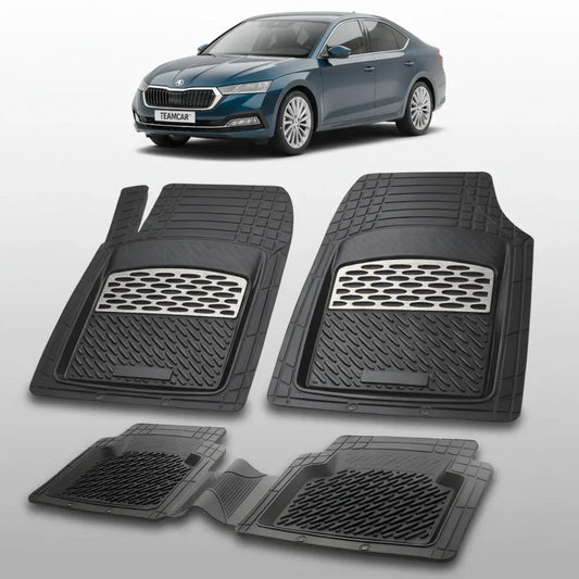 Covorașe Skoda Octavia IV Sedan 2019+ | Silver Edition – TeamCar®