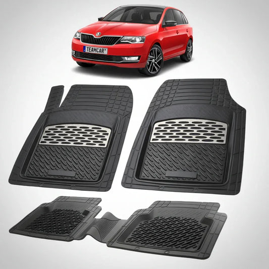 Covorase Skoda Rapid I Compatibile Liftback Facelift 2017-2019 | Silver